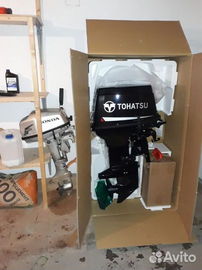 Лодочный мотор 50 л.с. Тохатсу