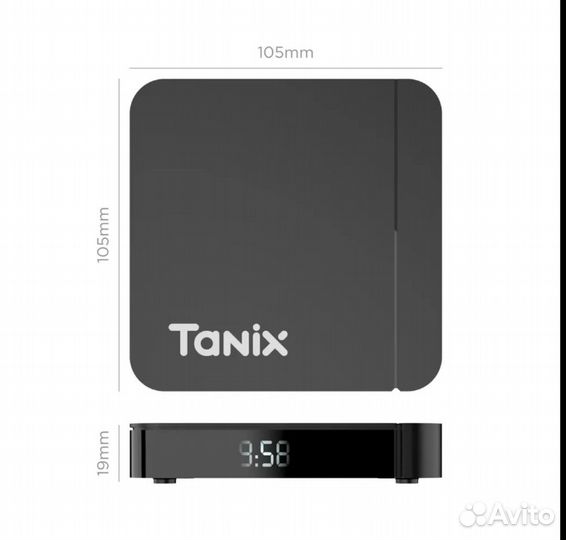 TV приставка Tanix W2 4/32gb, Android