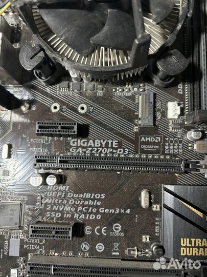 Материнская плата GigaByte GA-z270p-D3