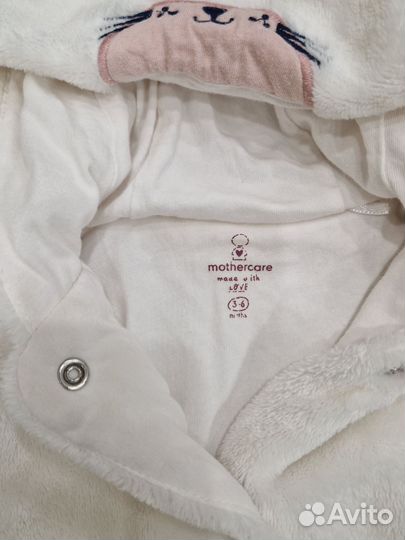 Комбинезон зимний Mansita,р62+комбинезонMothercare