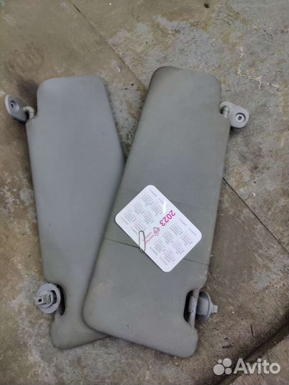 Козырьки солнцезащитные Renault Logan, Sandero