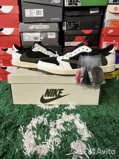 7 размеров Travis Scott Jordan Low Medium Olive