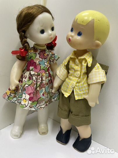 Куклы Вовка и его подружка