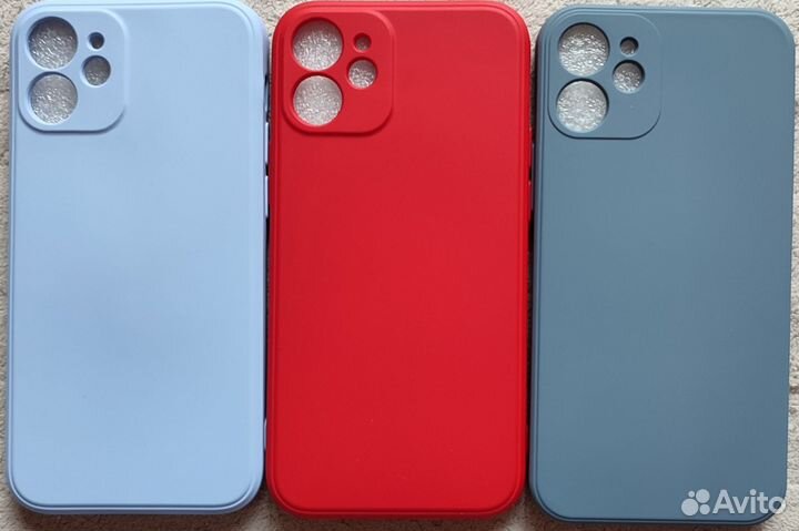 Чехол на iPhone 12 mini новый силикон