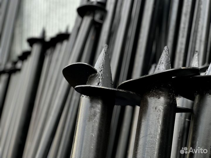 Фундамент на винтовых сваях