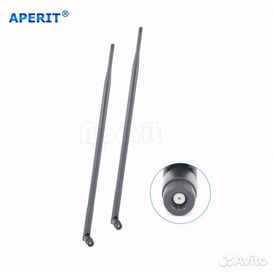 Wi-Fi Антенны Aperit 2 x 9dBi RP-SMA, комплект 2шт