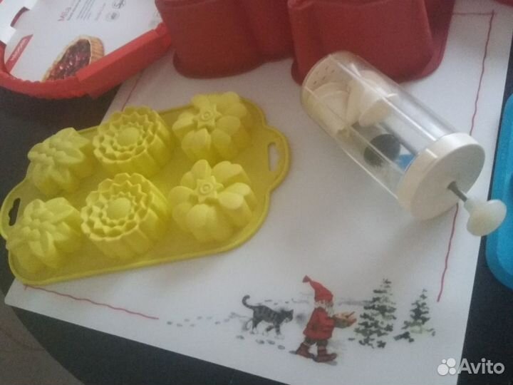 Силиконовые формы для выпечки,льда Икея
