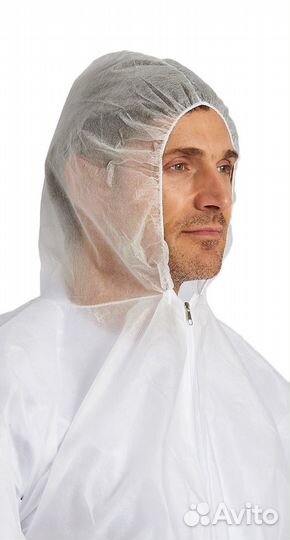 Комбинезон пылезащитный одноразовый белый