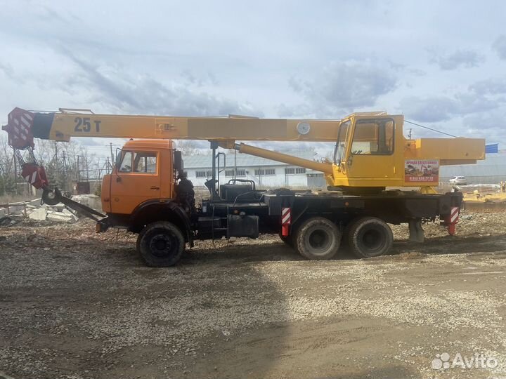 Аренда и услуги автокрана-вездехода, 25 т, 21.7 м, с гуськом 9 м