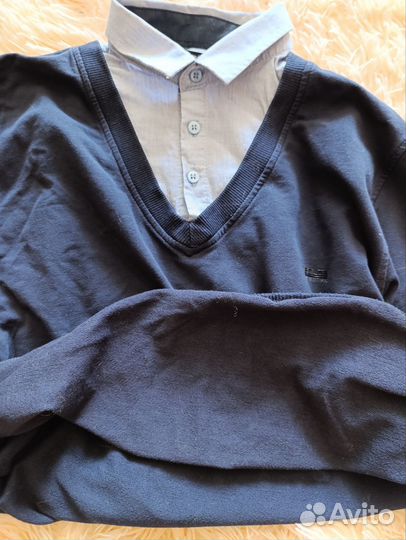 Джемпер обманка на подростка 176 см