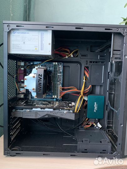 Компьютер Xeon-E3 1270, RX-570, озу 8 Гб