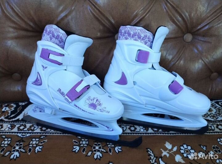 Коньки детские раздвижные 33 - 36