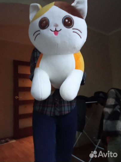 Мягкая игрушка длинный кот