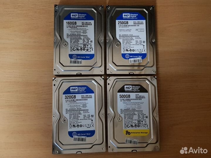 Жесткий диск 500, 320, 250,160, 120 Гб sata; 160