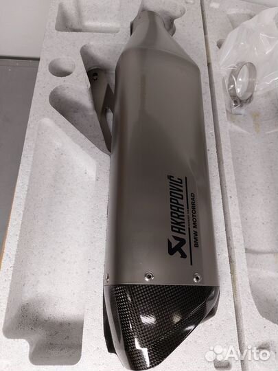 Глушитель, оригинал BMW, Akrapovic, 77117923808