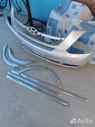 Бампер передний Старекс.08г