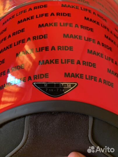 Мото шлем BMW M PRO Race Curbs