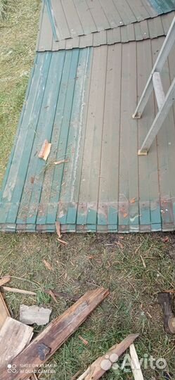 Листы профнастила бу