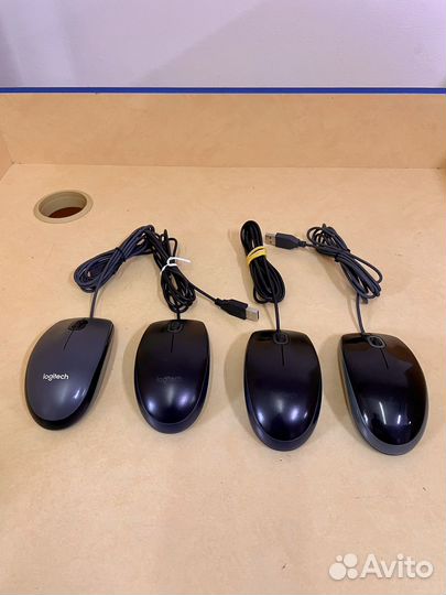 Мышка logitech m100