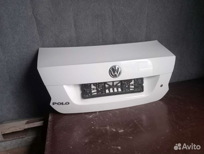 Крышка багажника volkswagen polo 5 дорест