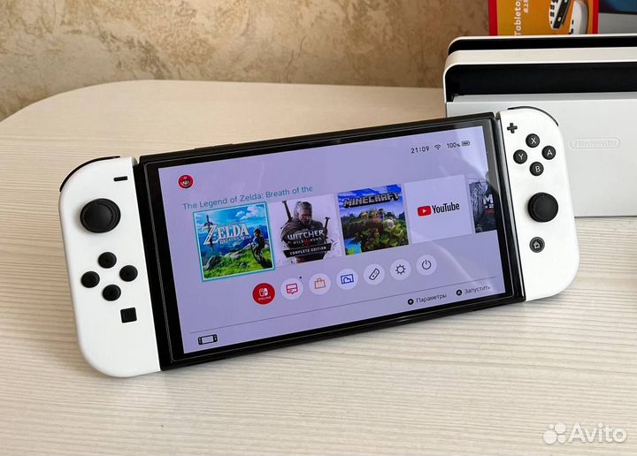 Новый прошитый Nintеndo Switсh oled с гарантией