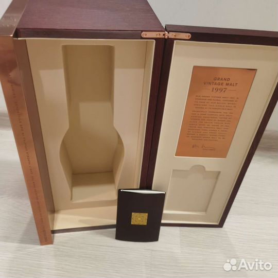 Бокс glenmorangie grand vintage malt 1997