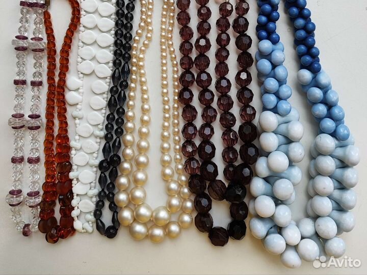 Бусы разные винтажные
