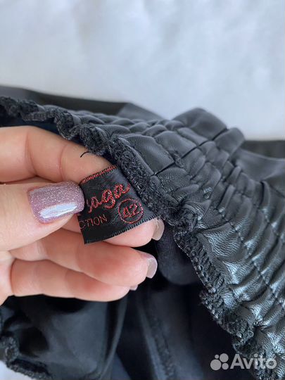 Кожаные шорты