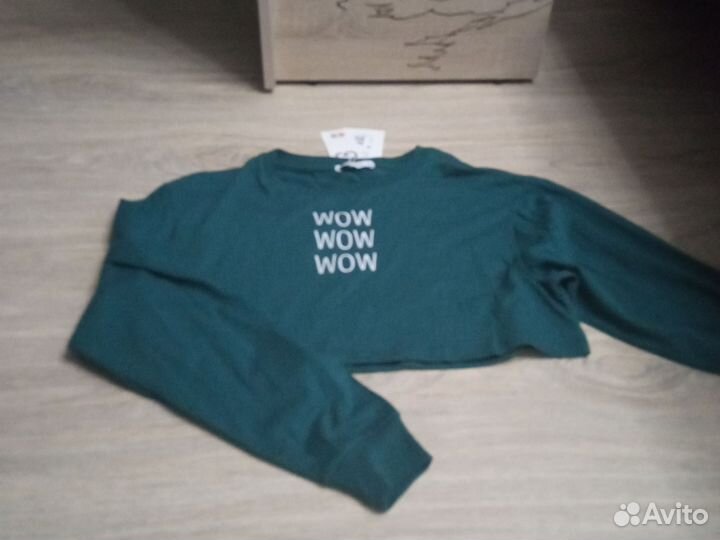 Джемпер укороченная толстовка