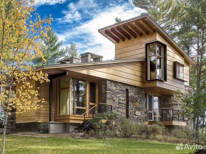 Строительство домов из бруса под ключ