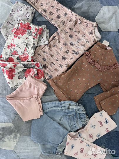 Детские вещи пакетом 86 92