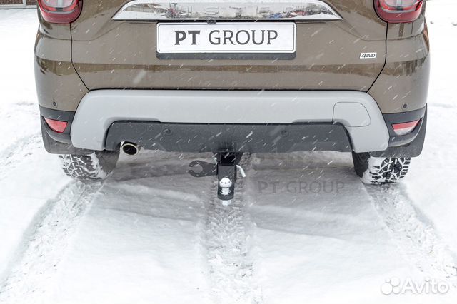 Фаркоп для Рено Дастер, американский квадрат