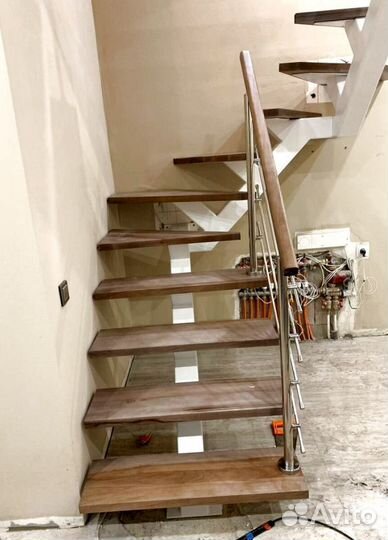 Облицовка бетонных лестниц