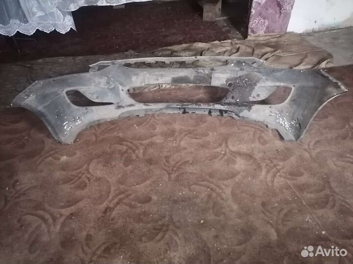 Передний бампер hyundai solaris