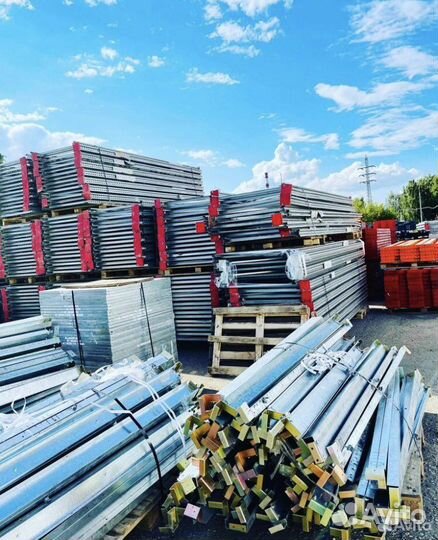 Стеллажи металлические бу для склада