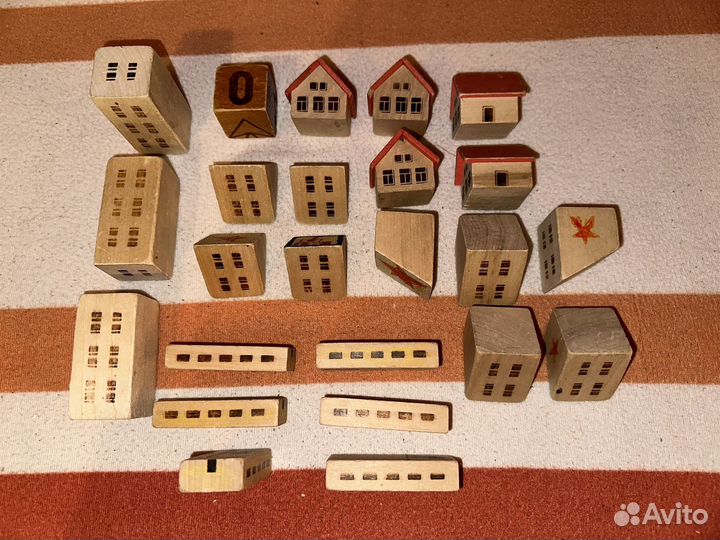 Деревянные кубики 1990-е