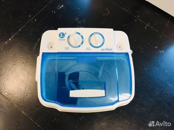 Стиральная машина полуавтомат Aceline 3 кг (Новая)