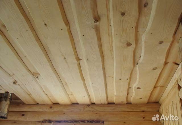 Доска необрезная Липа для бани