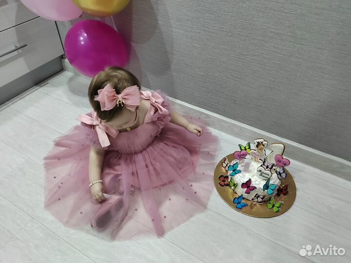 Платье для девочки 80
