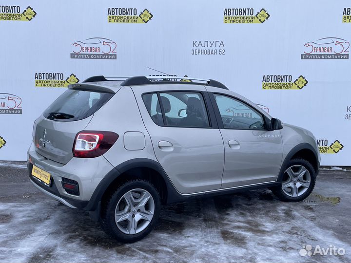Renault Sandero Stepway 1.6 МТ, 2019, 111 023 км