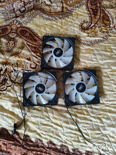 Вентиляторы deepcool 120 с поцветкой