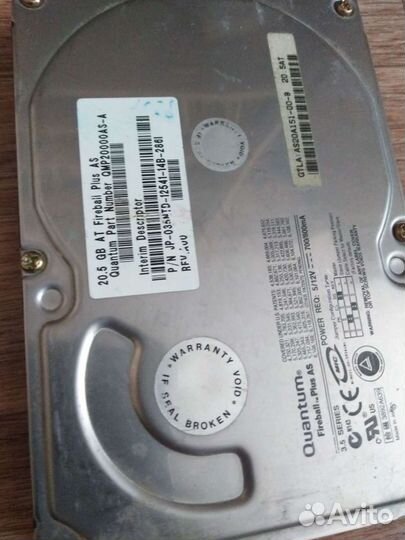 7шт HDD жестких дисков 20-40gb
