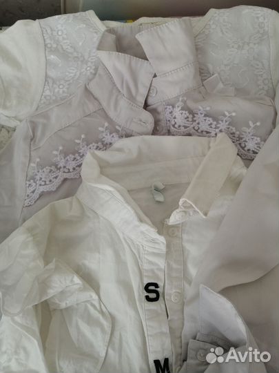 Школьные вещи на девочку.Блузки,юбки,кофты,колготы