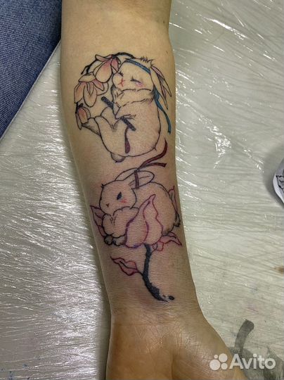 Модель на тату