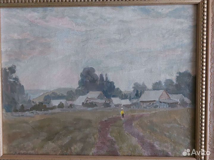 Картина маслом на холсте пейзаж