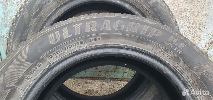 Goodyear ultragrip ice arctic 215/60 R16