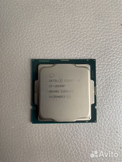 Процессор intel core i3 10100f