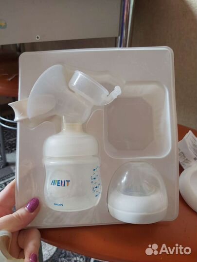 Молокоотсос avent ручной