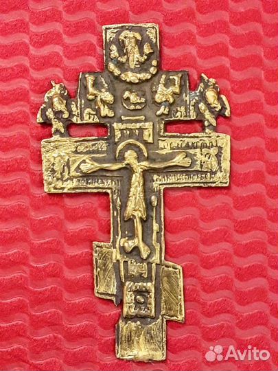 Крест, бронза