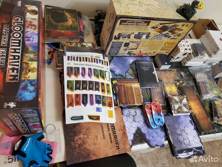 Настольные игры Gloomhaven Мрачная Гавань новая